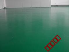 Green flooring epoxy resin flooring