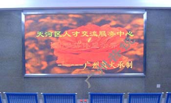 LED indoor single and dual color display