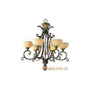 Classic wrought iron chandelier