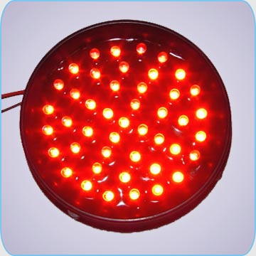 100mm red LED pixel tube full plate