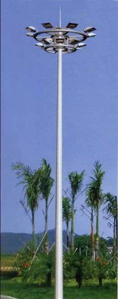 20 m square pole lamp, Xuzhou, Jiangsu, Suzhou