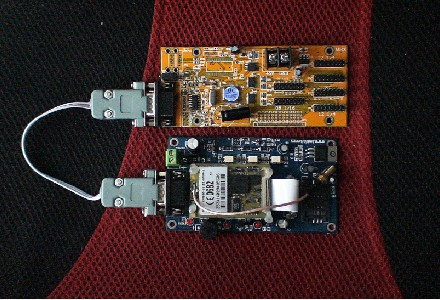 GSM car screen control card