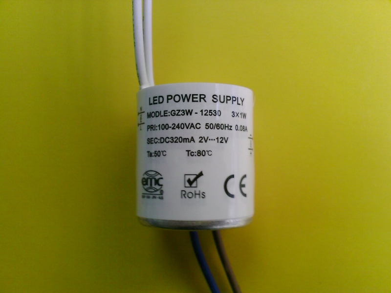 LED 3W ثابت محرك الأقراص الحالي إمدادات الطاقة