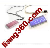 LED name tag